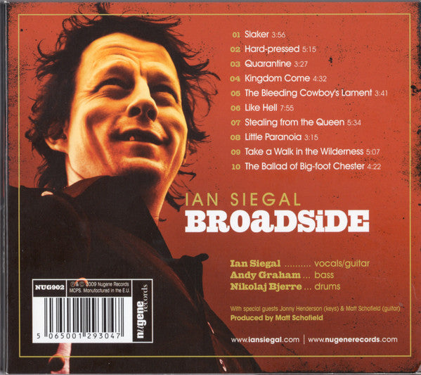 Ian Siegal : Broadside (CD)