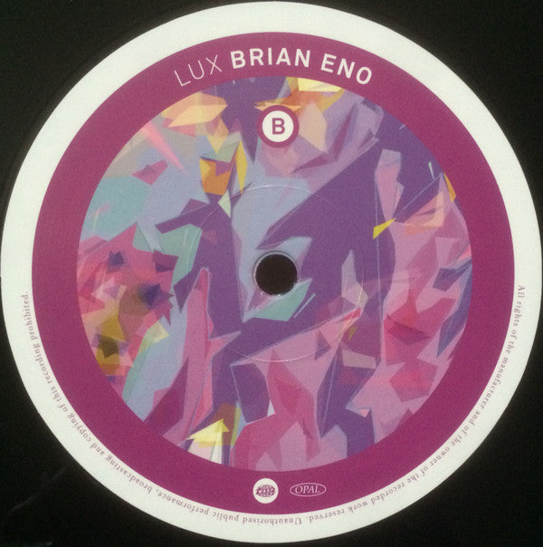 Brian Eno : Lux (2xLP, Album, 180)