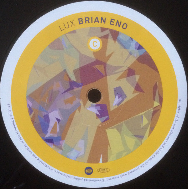 Brian Eno : Lux (2xLP, Album, 180)