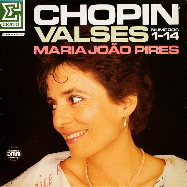 Frédéric Chopin - Maria-João Pires : Valses, Numeros 1-14 (LP, Album, Gat)