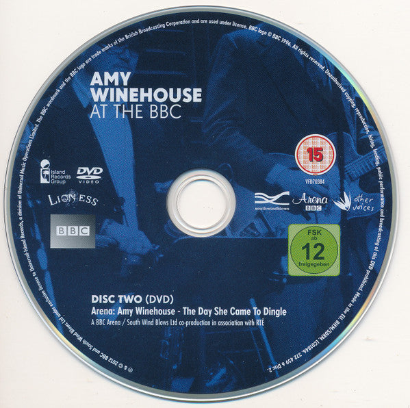 Amy Winehouse : At The BBC (CD, Album + DVD-V, Multichannel, NTSC, Dol)