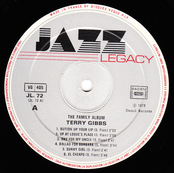 Terry Gibbs : The Family Album (LP, Album)