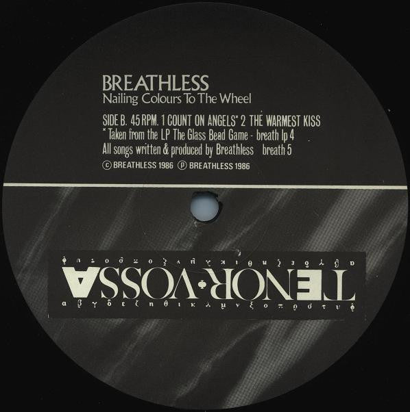 Breathless : Nailing Colours To The Wheel (12")