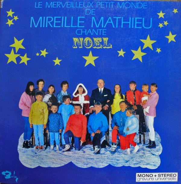 Mireille Mathieu : Le Merveilleux Petit Monde De Mireille Mathieu Chante Noel (LP, Album, Mono)