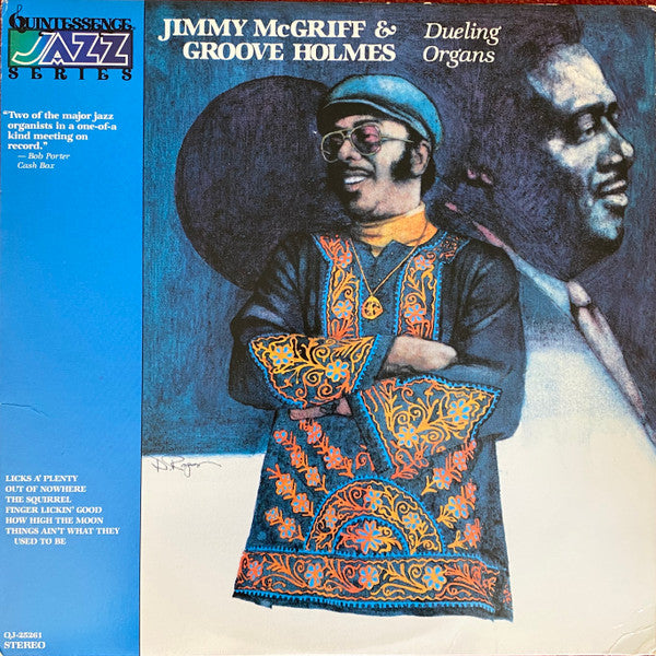 Jimmy McGriff, Richard "Groove" Holmes : Dueling Organs (LP, Album, RE, RM)