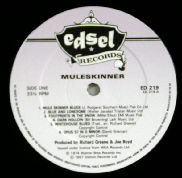 Muleskinner : Muleskinner - A Potpourri Of Bluegrass Jam (LP, Album, RE)