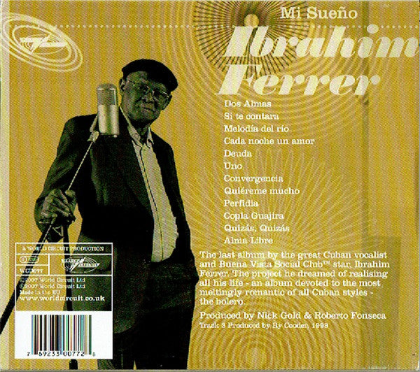 Ibrahim Ferrer : Mi Sueño (CD, Album)