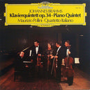Johannes Brahms - Maurizio Pollini · Quartetto Italiano : Klavierquintett Op. 34 ·  Piano Quintet (LP)