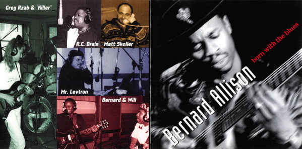 Bernard Allison : Born With The Blues (CD, Album)