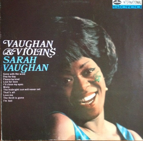 Sarah Vaughan : Vaughan And Violins (LP, Album)
