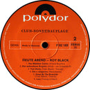 Roy Black : Heute Abend - Roy Black - Live-Aufnahme Seiner Zweiten Großen Tournee (LP, Album, Club)