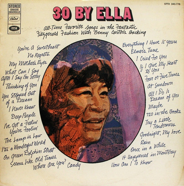 Ella Fitzgerald : 30 By Ella (LP, Album)
