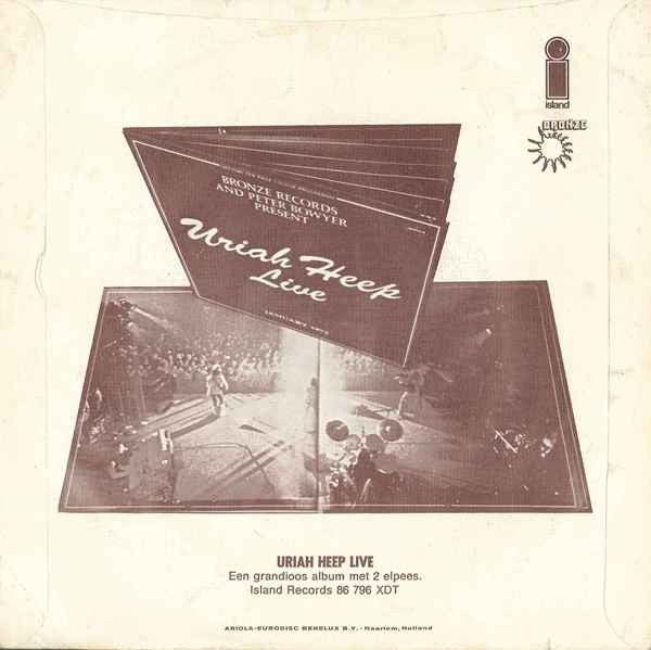 Uriah Heep : Easy Livin' (7", Single)