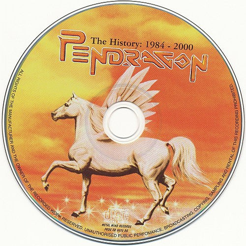 Pendragon (3) : The History: 1984-2000 (CD, Comp, Dig)