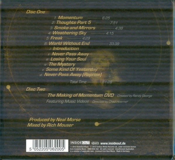 Neal Morse : Momentum (CD, Album + DVD-V + S/Edition, Dig)