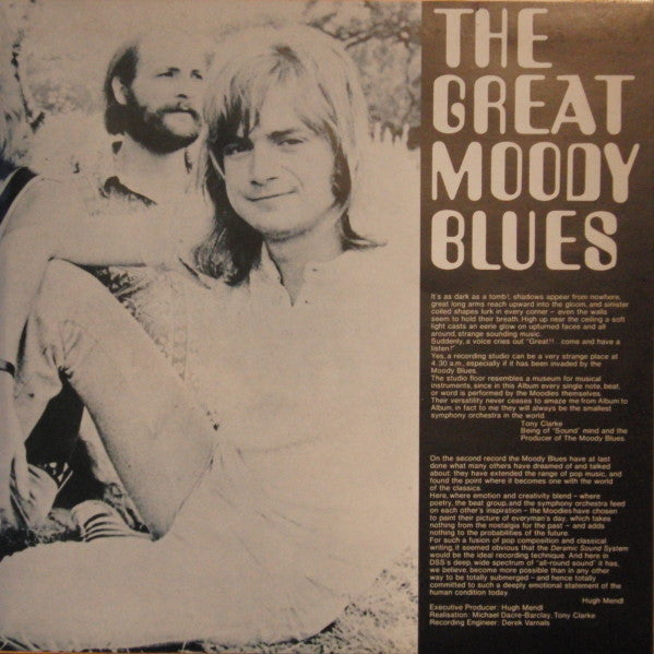 The Moody Blues : The Great Moody Blues (2xLP, Comp, Gat)