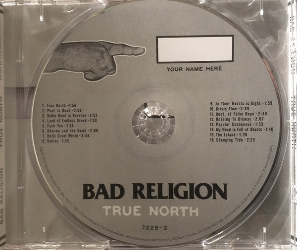 Bad Religion : True North (CD, Album)