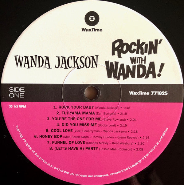 Wanda Jackson : Rockin' With Wanda (LP, Comp, RE, 180)