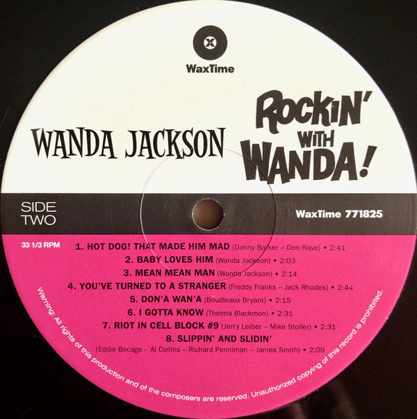 Wanda Jackson : Rockin' With Wanda (LP, Comp, RE, 180)