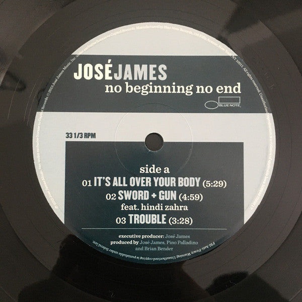 José James : No Beginning No End (2xLP, Album)