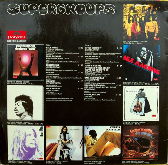 Various : Supergroups, Vol. III (LP, Comp)