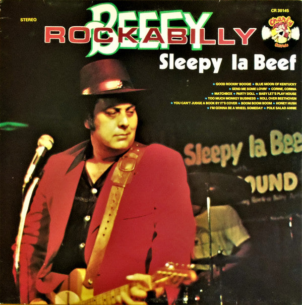 Sleepy La Beef : Beefy Rockabilly (LP, Album)