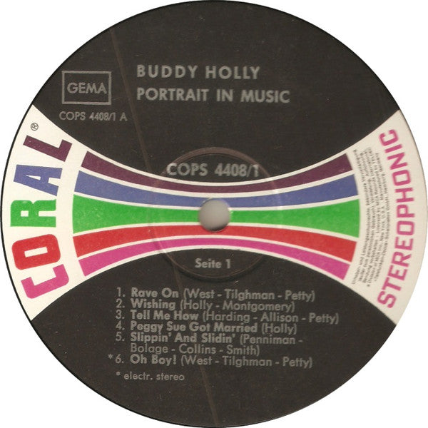 Buddy Holly : Portrait In Music (2xLP, Comp, Gat)