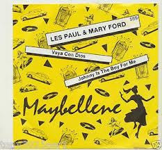 Les Paul & Mary Ford : Vaya Con Dios / Johnny Is The Boy For Me (7", RE)