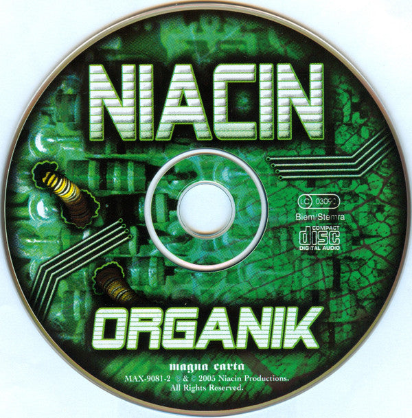 Niacin : Organik (CD, Album)