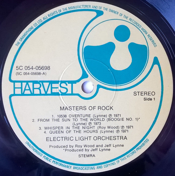 Electric Light Orchestra : Showdown (LP, Comp)