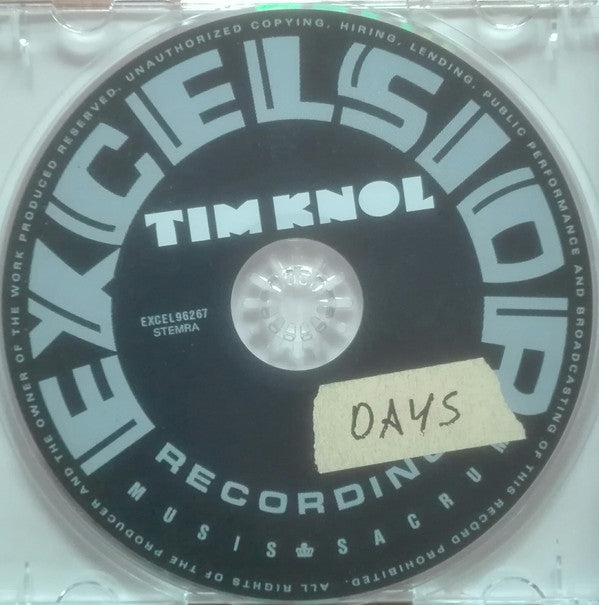 Tim Knol : Days (CD, Album)