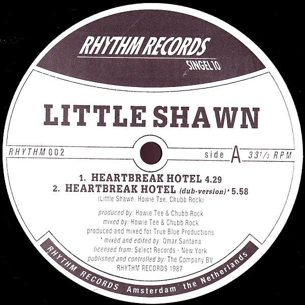 Little Shawn : Heartbreak Hotel (12")