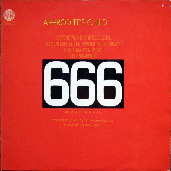 Aphrodite's Child : 666 (2xLP, Album)