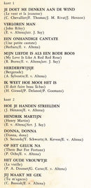 Corry Brokken : Corry Brokken Zingt Kleine Kantates (LP)