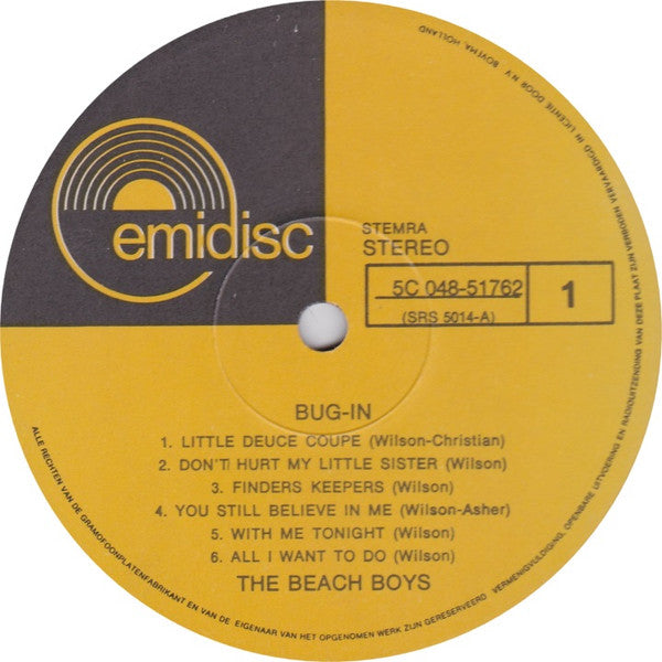 The Beach Boys : Bug-In (LP, Comp)