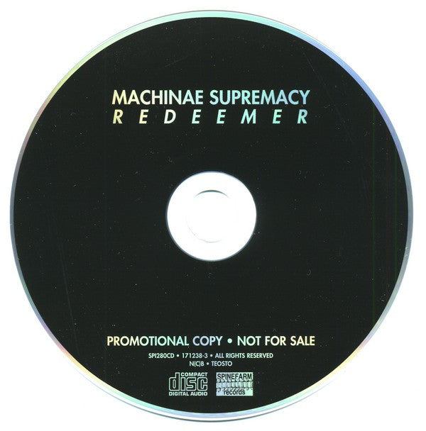 Machinae Supremacy : Redeemer (CD, Album, Promo)