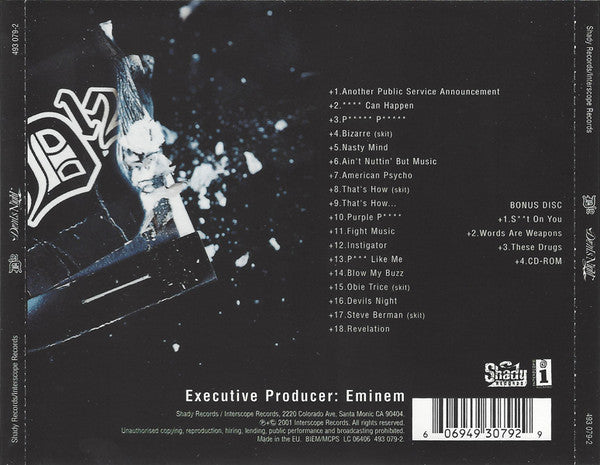 D12 : Devils Night  (CD, Album + CD-ROM, Enh + S/Edition)