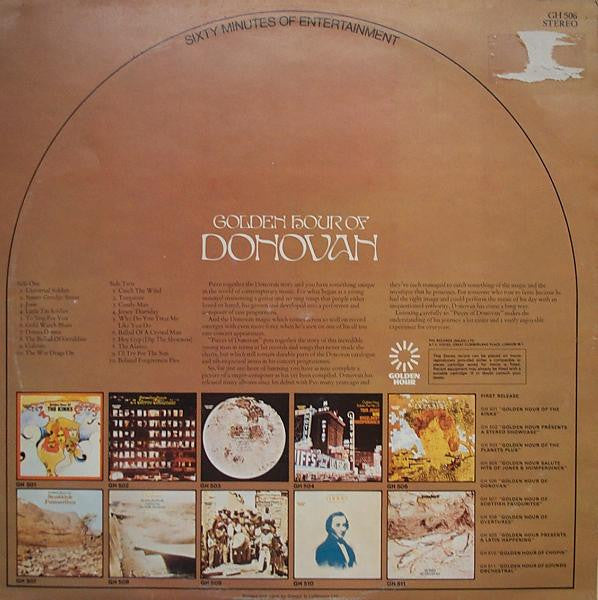Donovan : Golden Hour Of Donovan (LP, Comp)