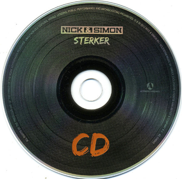 Nick & Simon : Sterker (CD, Album, Ltd, Dig + DVD-V, Ltd, PAL)