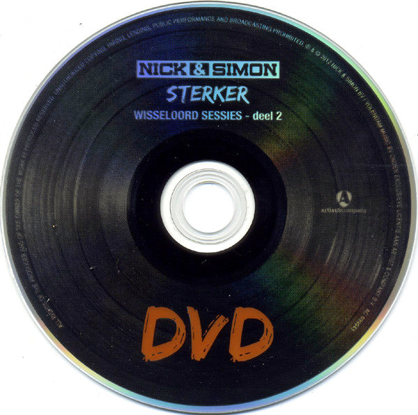 Nick & Simon : Sterker (CD, Album, Ltd, Dig + DVD-V, Ltd, PAL)