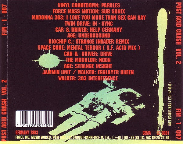 Various : Post Acid Crash Vol. 2 (CD, Comp)