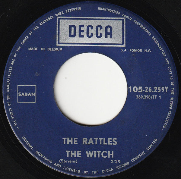 The Rattles : The Witch (7", Single)