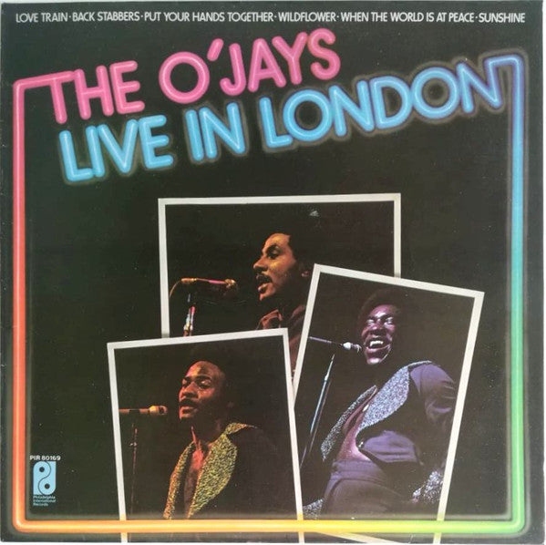 The O'Jays : The O'Jays Live In London (LP, Album)