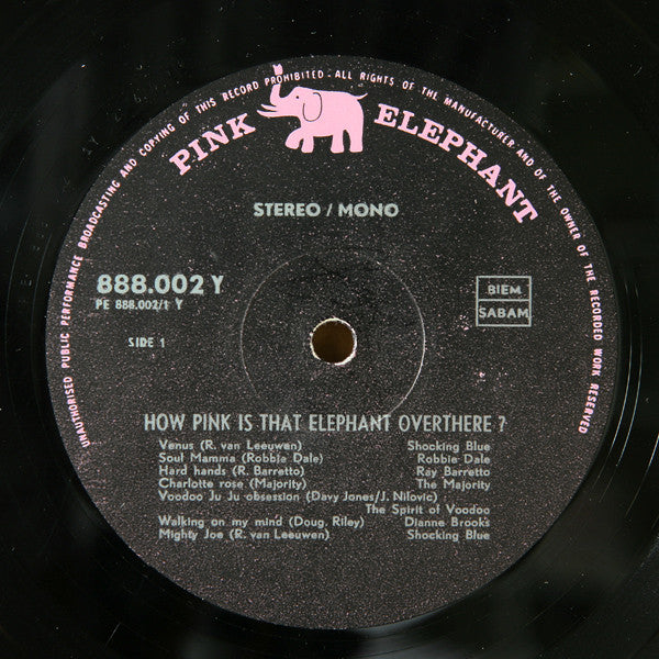 Various : How Pink Is That Elephant Over There? (LP, Comp)