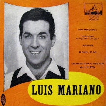 Luis Mariano : C'est Magnifique  (7", EP)