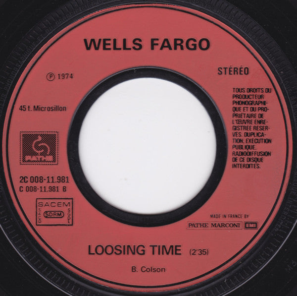 Wells Fargo (2) : Lazy-guitar (7", Single)