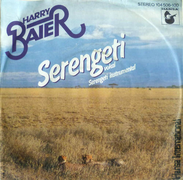 Harry Baierl : Serengeti (7", Single)
