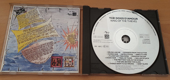 The Dogs D'Amour : King Of The Thieves (CD, Album)