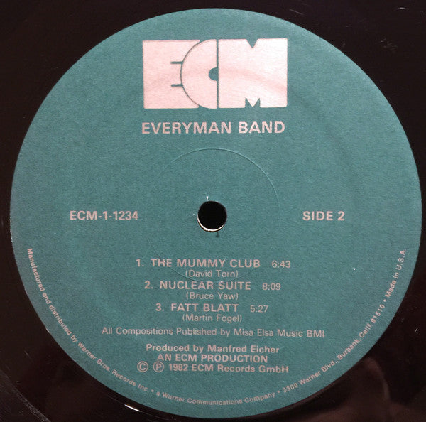 Everyman Band : Everyman Band (LP, Album)