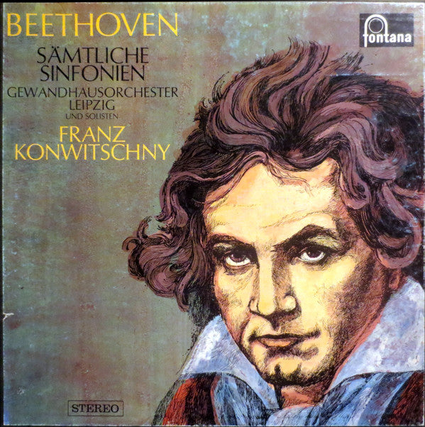 Gewandhausorchester Leipzig, Ludwig van Beethoven, Franz Konwitschny : Sämtliche Sinfonien Gewandhausorchester Leipzig (6xLP + Box, Comp)